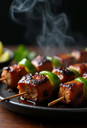 Keto rwandi fűszeres kecske nyárs