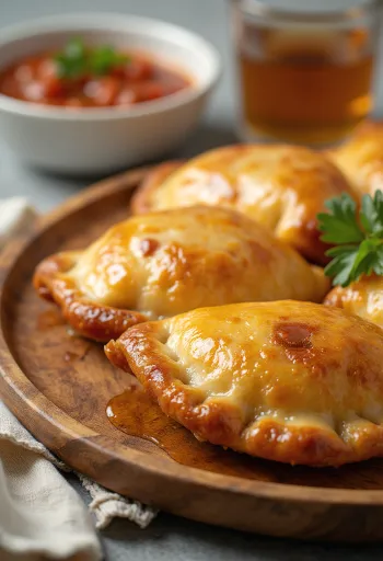 Chorizós empanada ropogós tésztával