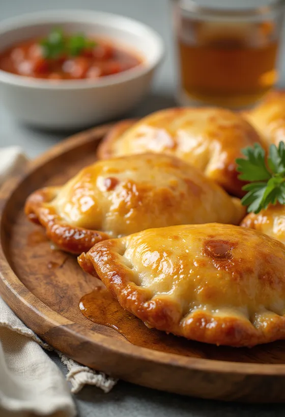 Chorizós empanada ropogós tésztával
