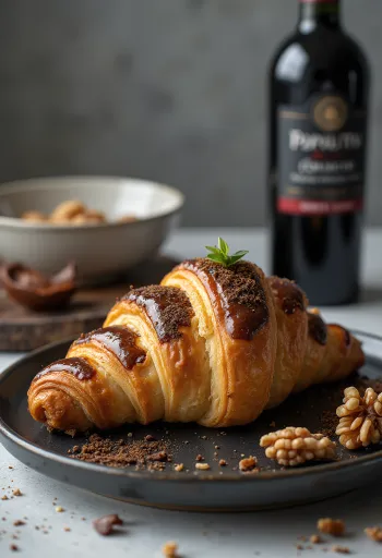 Portóis croissant tálalva