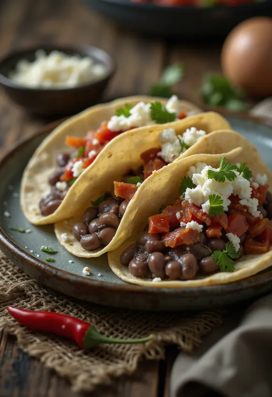 Tacos de Frijoles tálalva