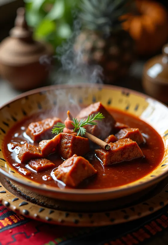 Keto dzsibuti fűszeres tevehús pörkölt