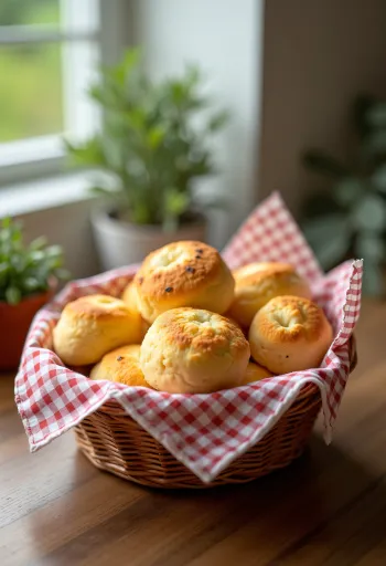 Keto túrós pogácsa