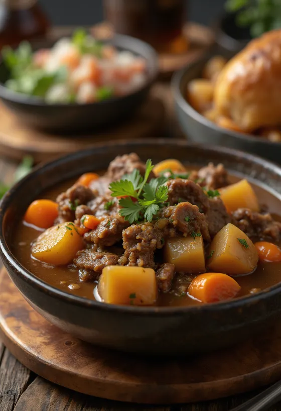 Estofado de carne tálalva