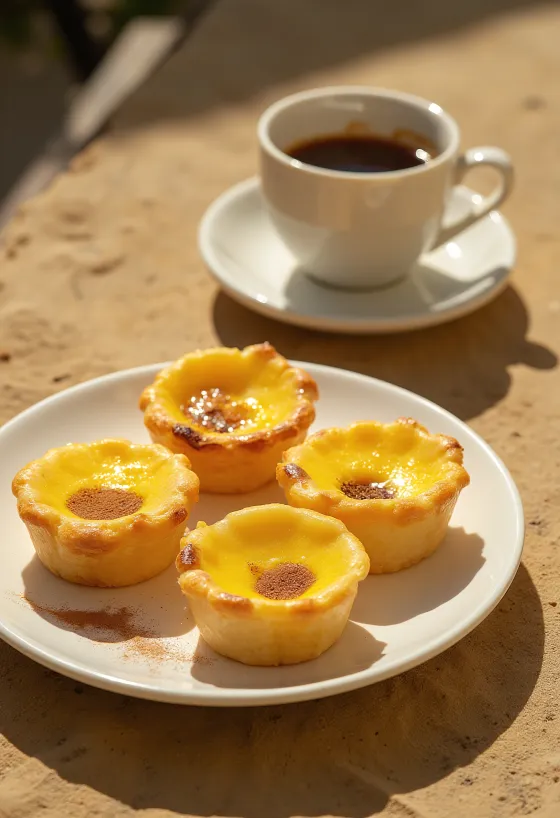 Tarte de nata citromhéjjal, friss és krémes tésztában