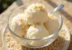 Raffaello Ice Cream fagylalt tálalva