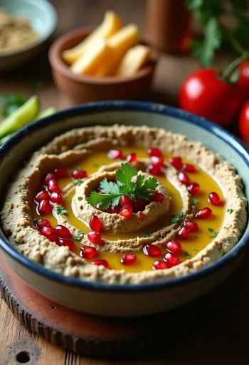 Keto közel keleti baba ganoush padlizsánkrém