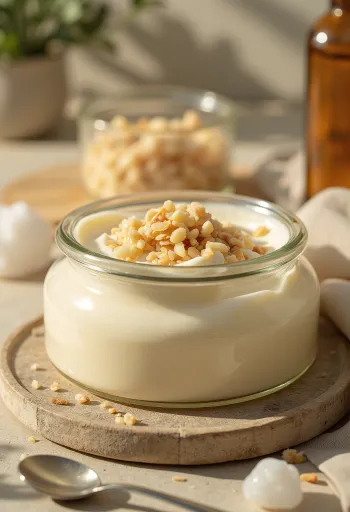 Sós-mandulás panna cotta pohárban