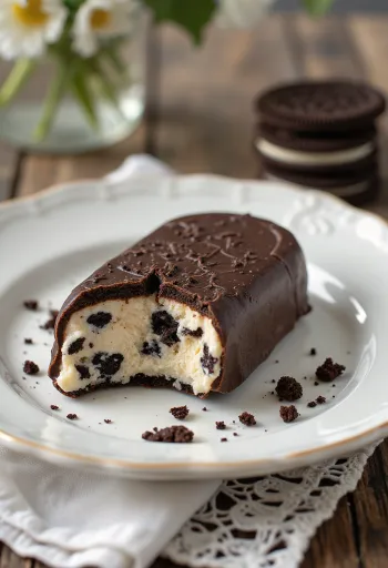 Oreo Ice Cream Bar házi készítésű jégkrém