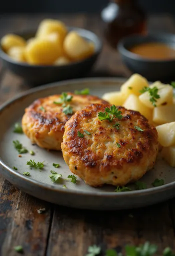 Frikadeller szerecsendióval, ropogósra sült húsgombócok