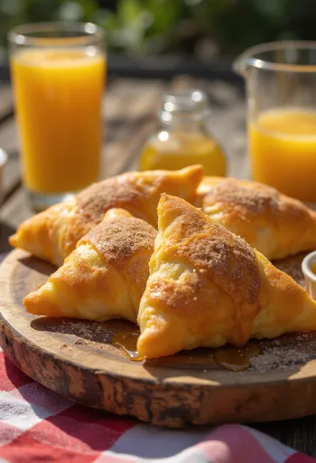 Sopaipilla új-mexikói tejmentes tálalva lime-lével