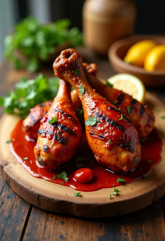 Grillezett piri piri csirkecombok