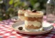 Tiramisu panna cotta pohárban