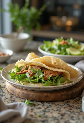Gluténmentes wrap házi készítésű