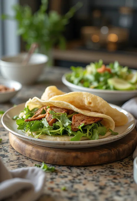 Gluténmentes wrap házi készítésű