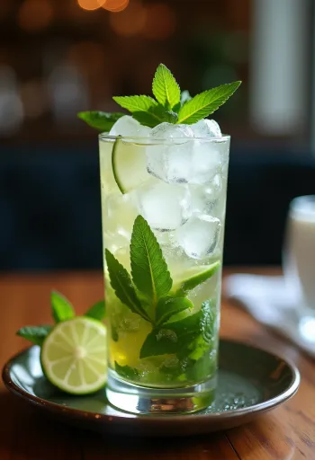 Keto mojito koktél