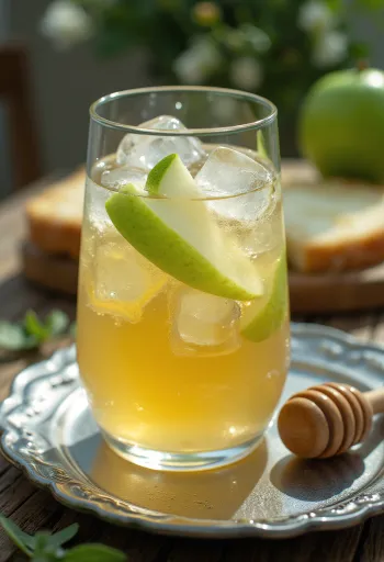 Angol száraz cider frissen tálalva