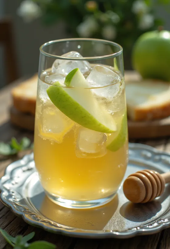 Angol száraz cider frissen tálalva