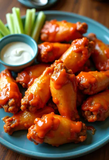 Keto amerikai buffalo csípős csirkeszárny