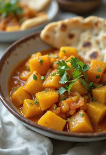Tinda Masala indiai étel, fűszeres zöldségekkel