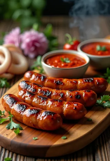 Grillezett csevapcsicsa ajvárral