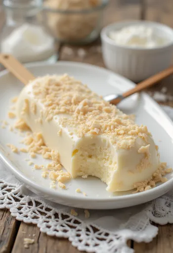 Raffaello Ice Cream Bar házi készítésű jégkrém