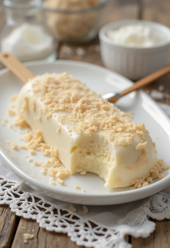 Raffaello Ice Cream Bar házi készítésű jégkrém