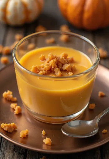 Tökös panna cotta pohárban