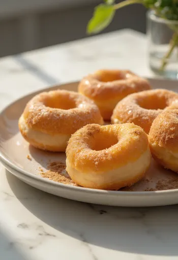 Chapssal Doughnut tálalva