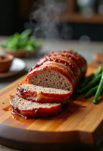 Keto amerikai baconbe tekert fasírt