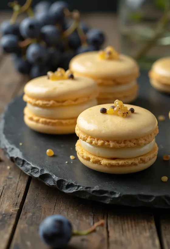 Tokaji aszús macaron