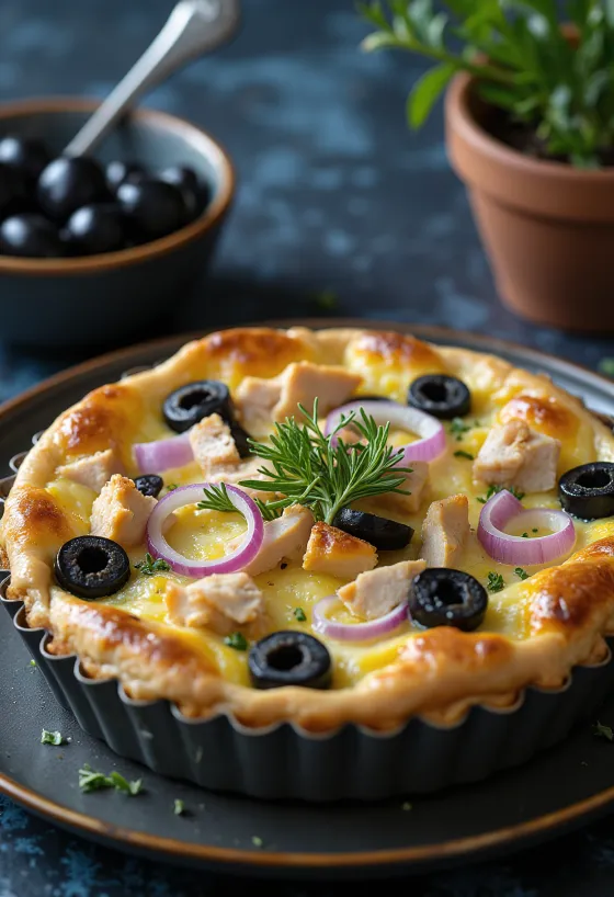 Quiche au Thon tálalva