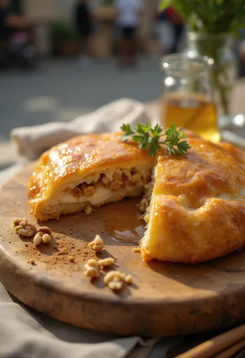 Frissen sült Ricottás-Mézes Calzone