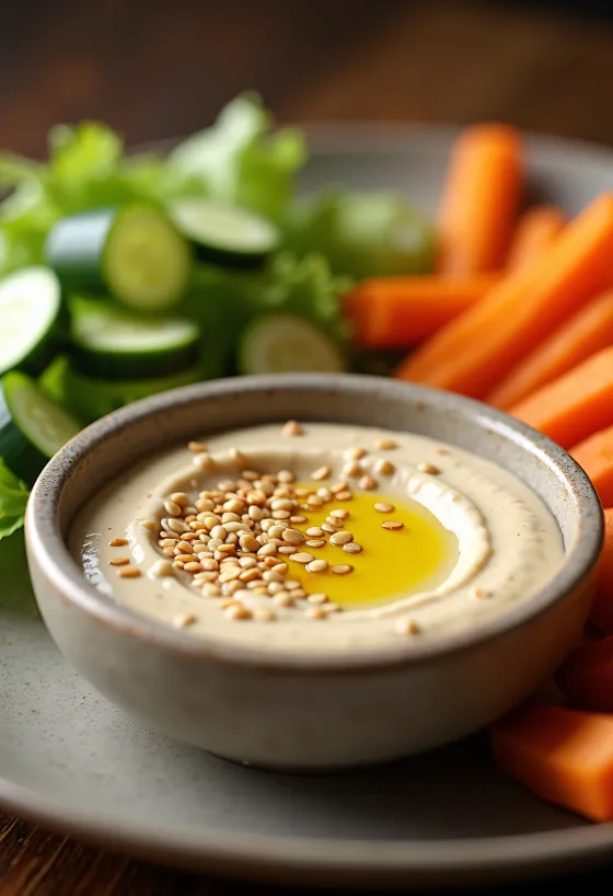 Krémes tahini szósz
