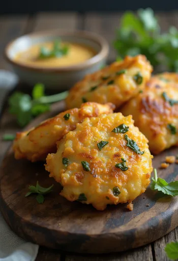 Klasszikus pakora, aranybarna és ropogós falatkák tálalva