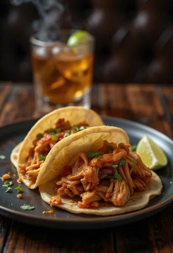 Tacos de Pollo al Chipotle tálalva
