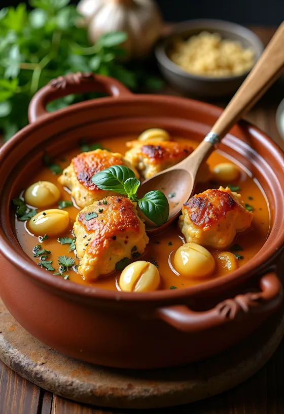 Keto andalúziai fokhagymás csirke