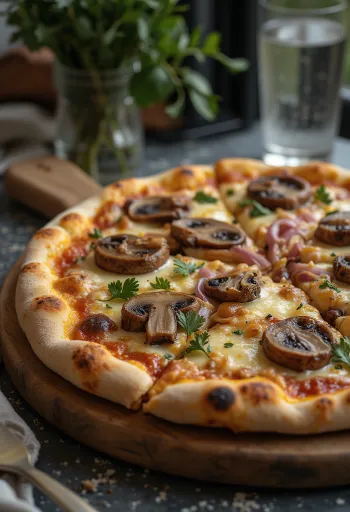 Szibériai vadászhúsos pizza