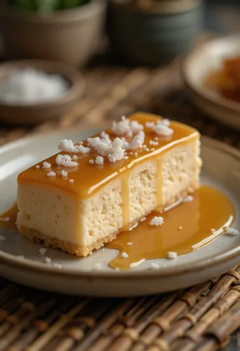 Sós karamell torta pirított dióval díszítve
