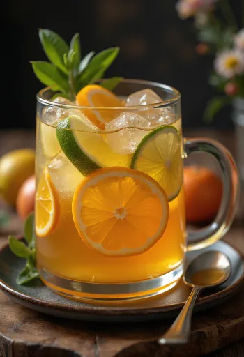 Citrusos cider tálalva