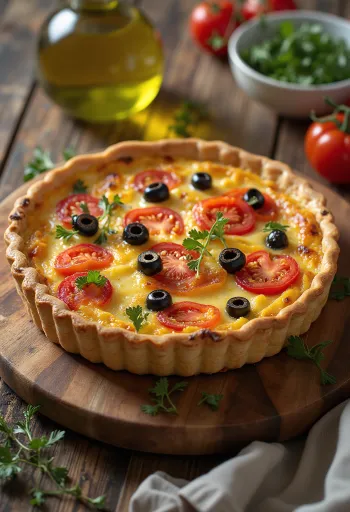 Quiche Provençale tálalva