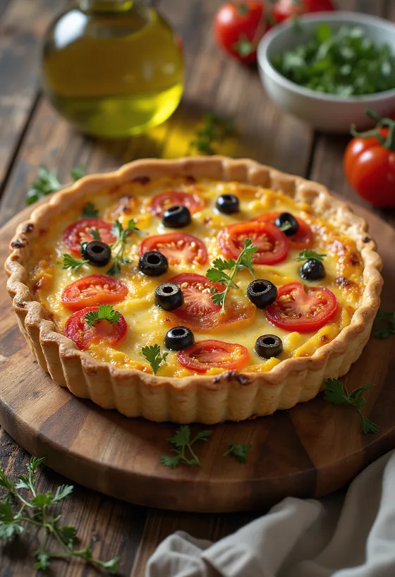 Quiche Provençale tálalva