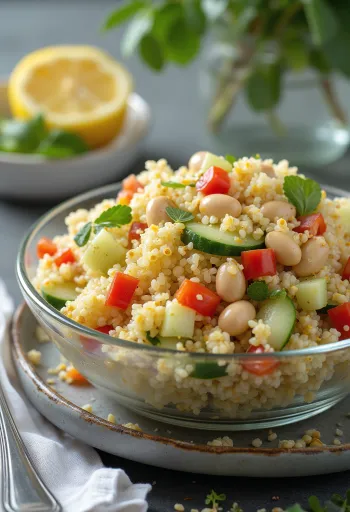 Vegán quinoa saláta babbal