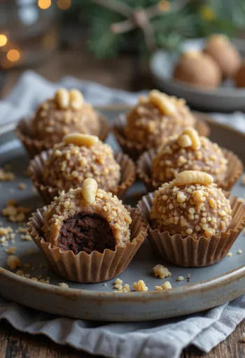 Brigadeiro dióval, gazdag és ínycsiklandó édesség