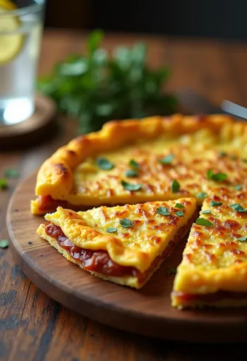 Spanyol omlett chorizóval