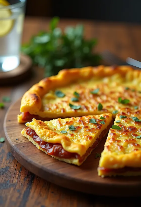 Spanyol omlett chorizóval