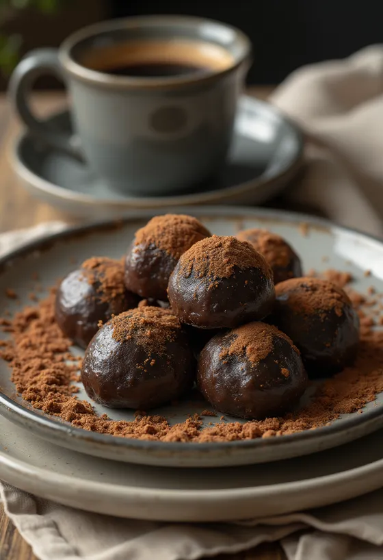 Mochi kávéval tálalva, gazdag és rugalmas desszert