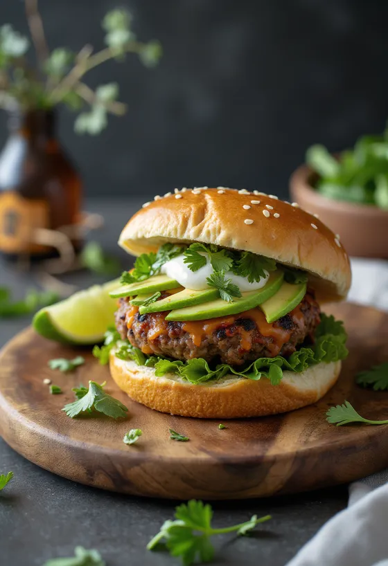 Tex-Mex hamburger jalapeño paprikával