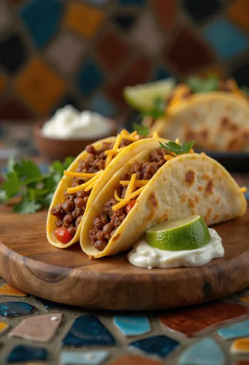 Dupla taco tálalva