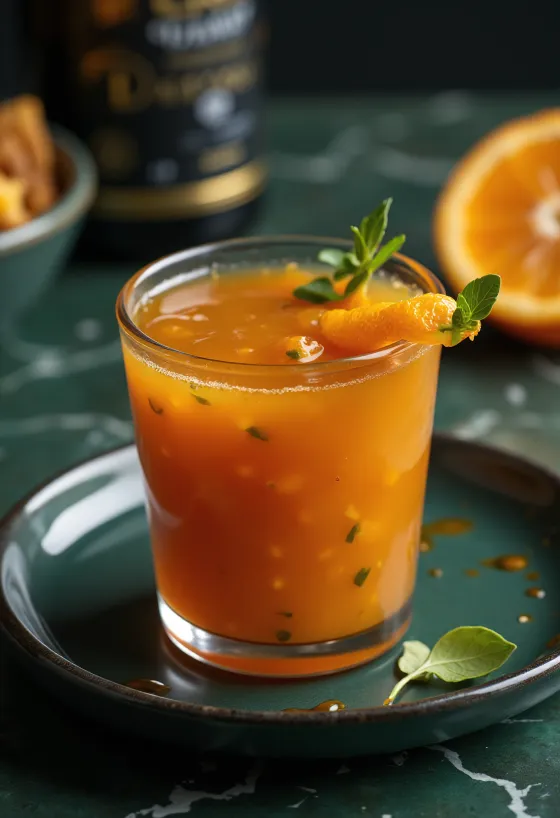 Jalapeños narancsos chili mártás tálalva